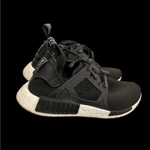 Adidas Black and White NMD Athletic Shoes